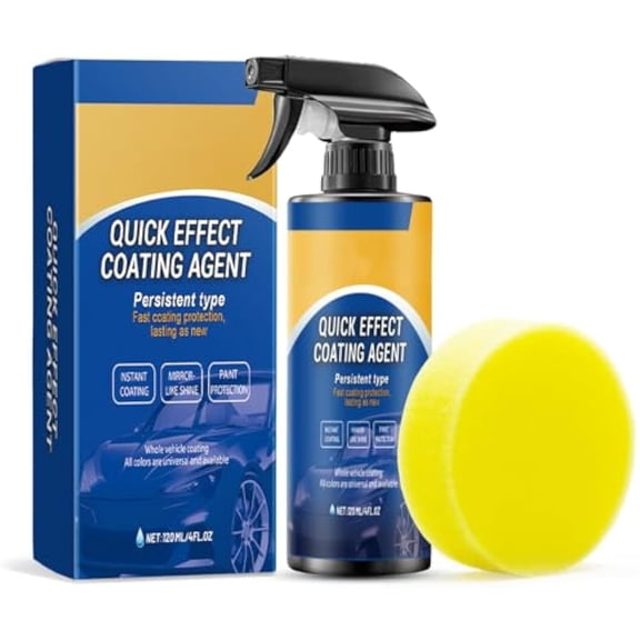 Arshipscho Advanced Car Quick-acting Coating Agent Spray, 3 In 1 High Protection Quick Car Coating Spray, Restore Car Shine and Long-Lasting Protection (1*pc)