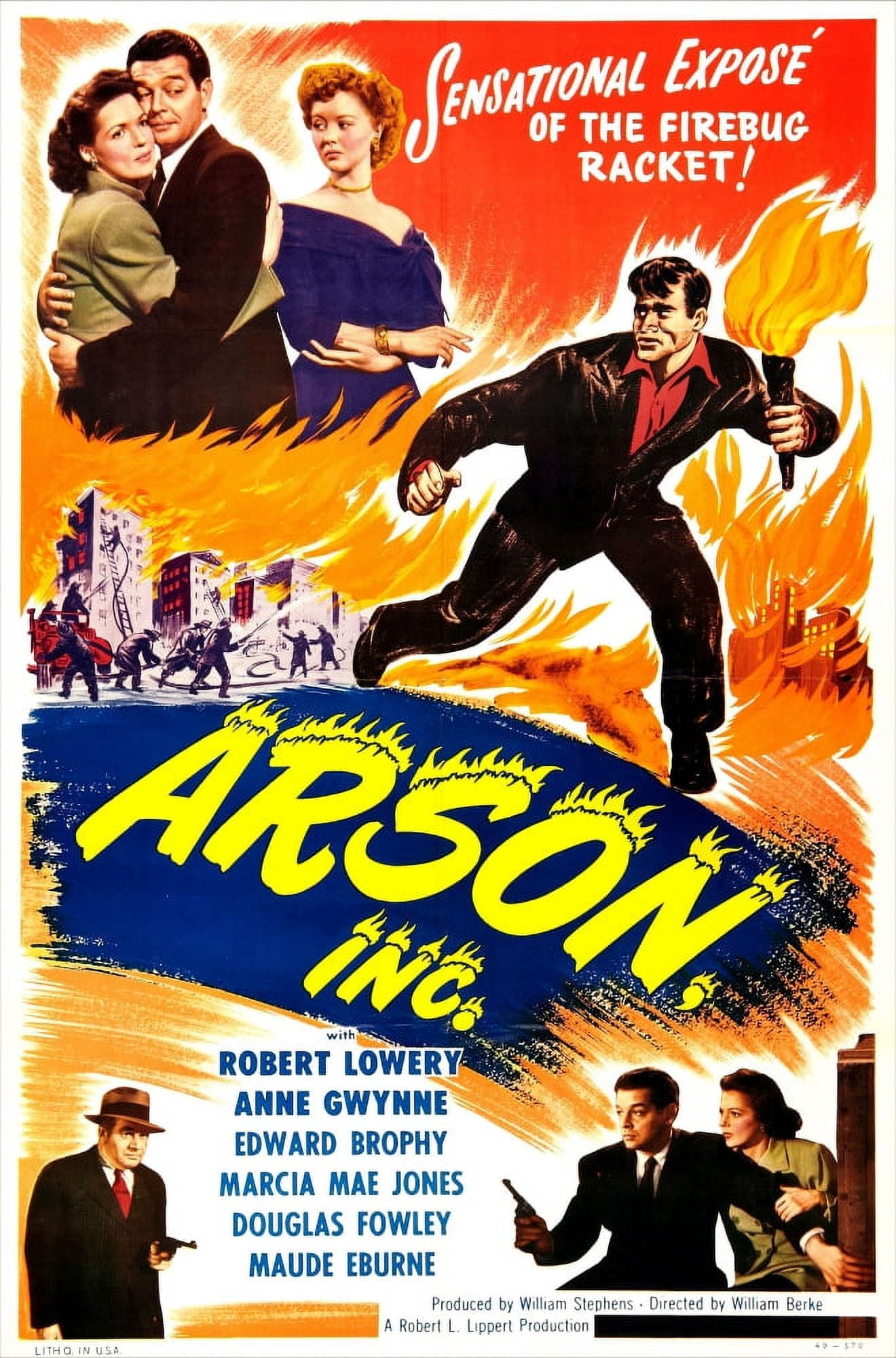 Arson Inc U Canvas Art - (11 x 17)