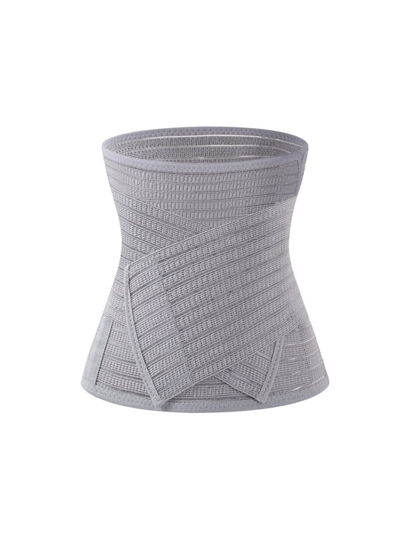 Abdominal Binder Post Surgery Tummy Tuck, Postpartum Belly Band Wrap, Post C Section Belly Binder Recovery, Stomach Compression Hernia Belt for Women after Pregnancy, Hysterectomy
