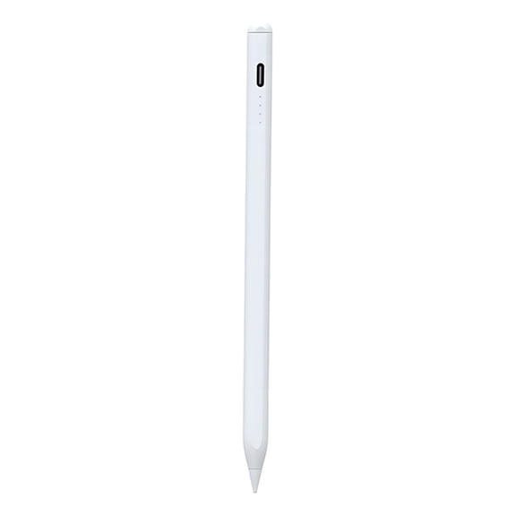 Arsvita White Stylus Pen, Type-C Fast Charging with Magnetic Attachment, Compatible with iPad Samsung Galaxy Tab A9/A8/A7 iOS Android Windows