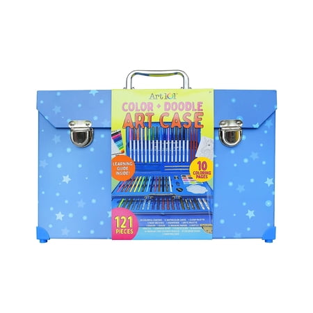 Art 101 Color & Doodle Art Case, 121 Pieces