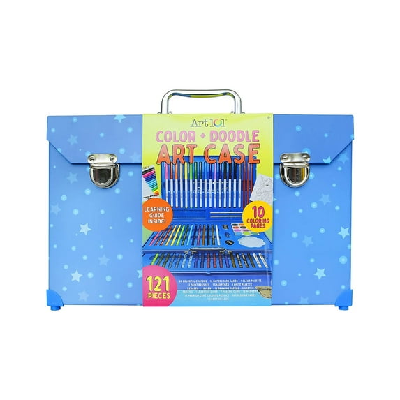 Art 101 Color & Doodle Art Case, 121 Pieces