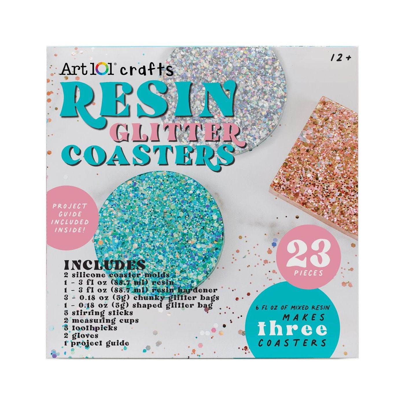 Holiday Kit - Resin Coasters Kit – Adults and Crafts
