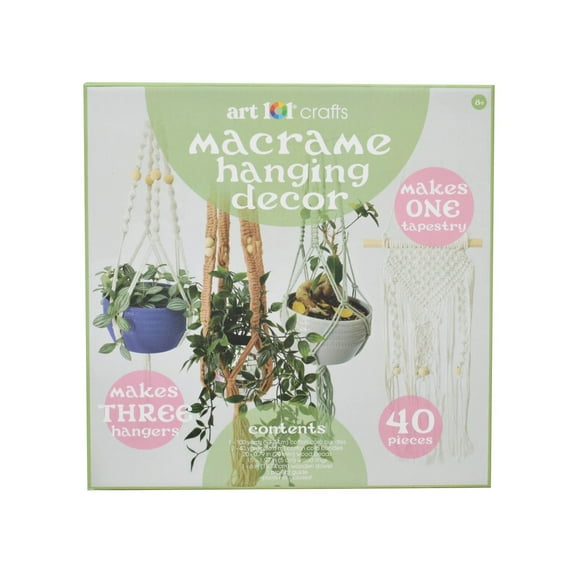 Art 101 Crafts Macrame Hanging Decor Kit