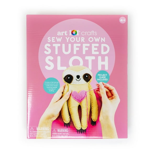 Art 101 Sew Your Own Sloth Stuffed Animal