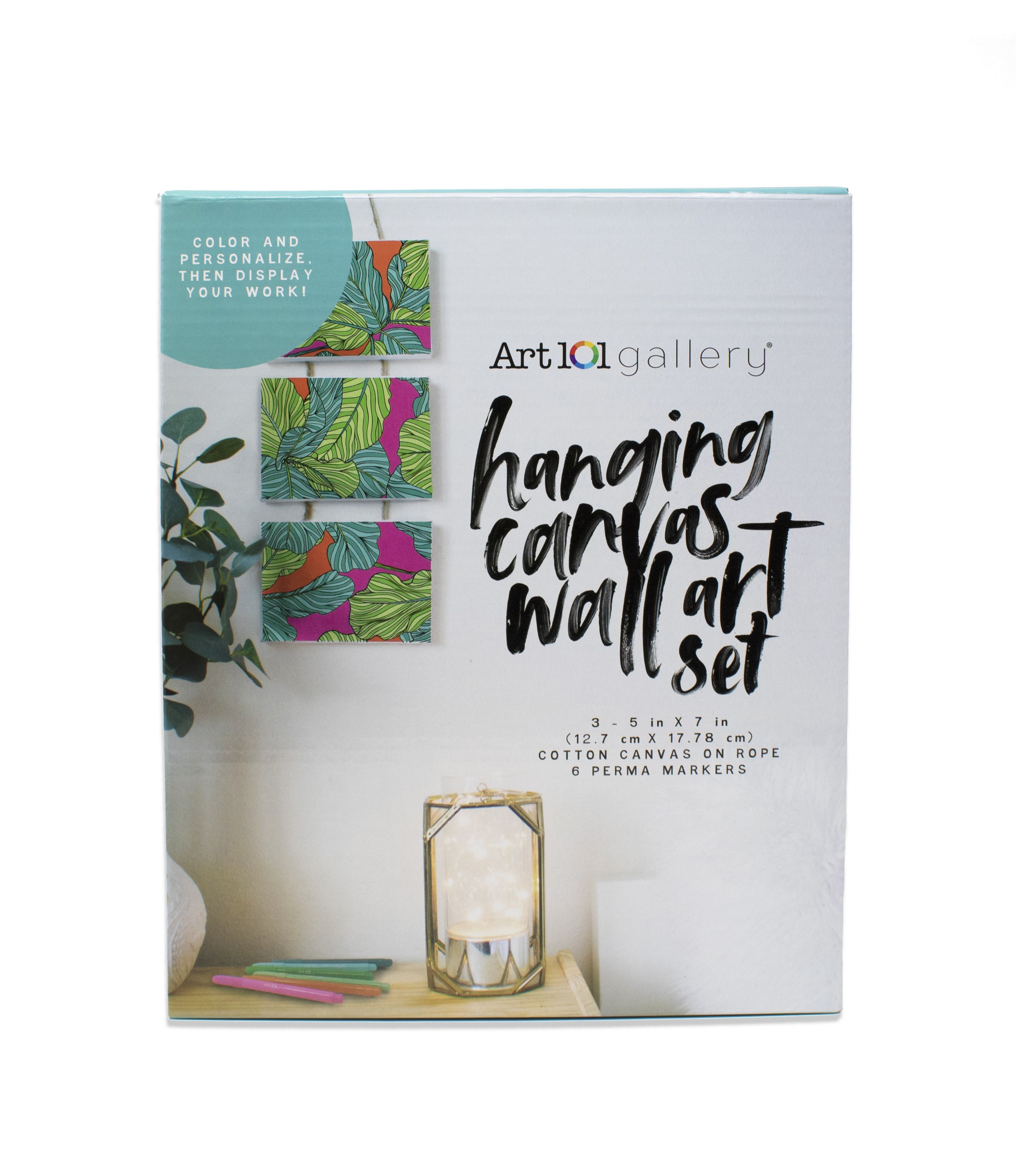 Art 101 Gallery Hanging Canvas Wall Art Set