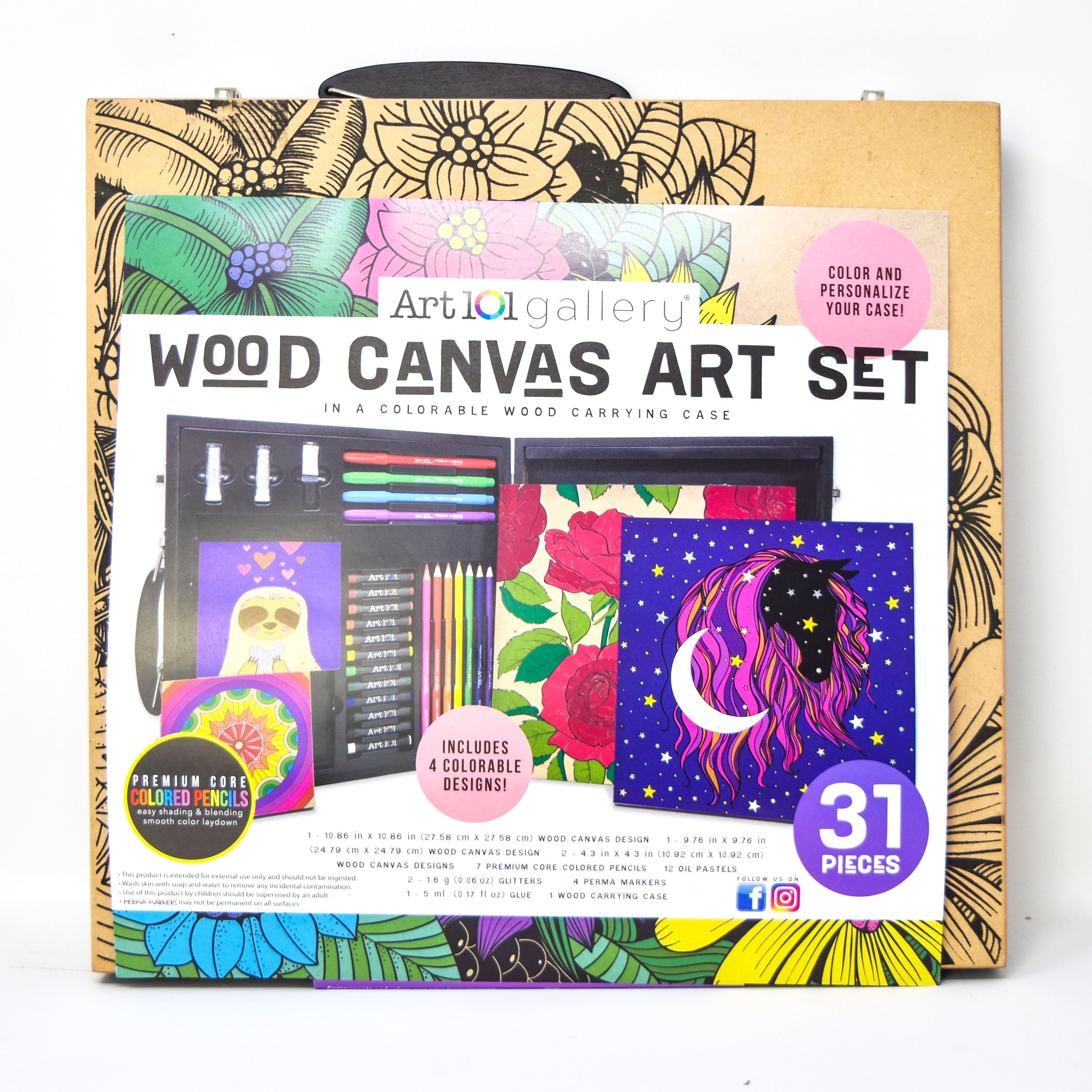 Art 101 Mdf Wood Art Set