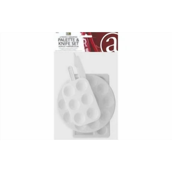 Art Advantage Palette & Knife Set 6Pc