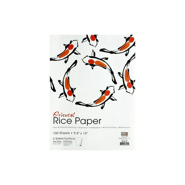 Art Advantage Rice Paper 100 Sheets-pack
