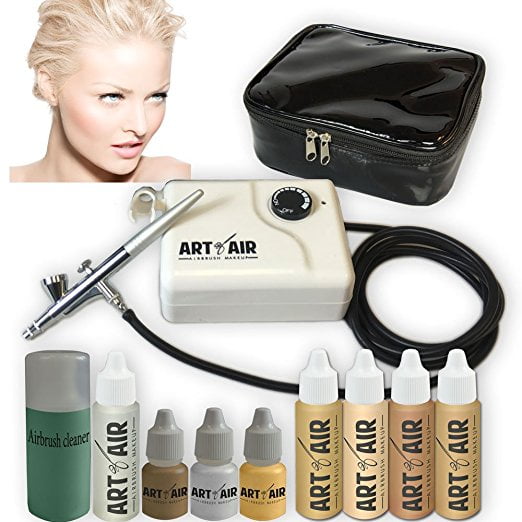 Airbrush Foundation Kit  Satin & Matte Spray Makeup – Rock Candy