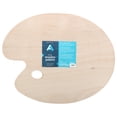 thumbnail image 1 of Art Alternatives Artist's Wooden Palette, Oval, 1 of 1