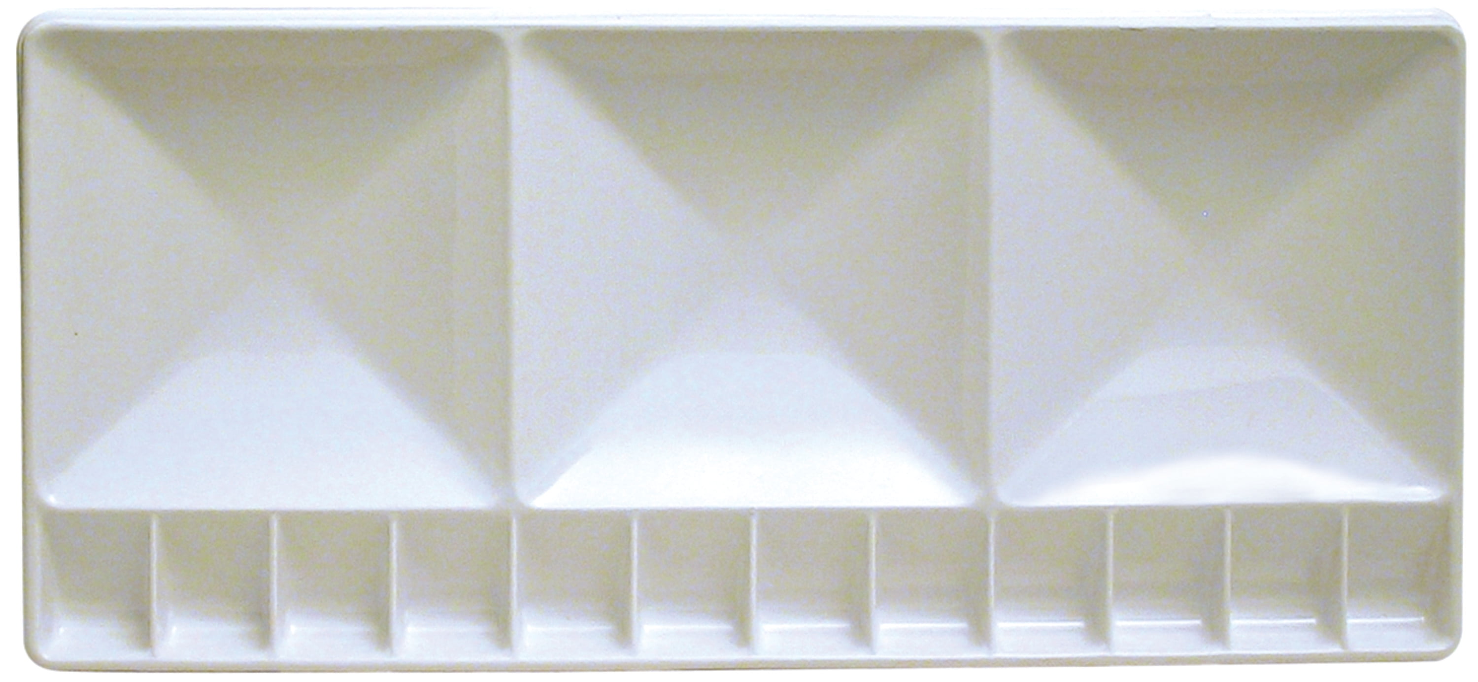 Eldajon White Plastic Palette with Mixing Wells