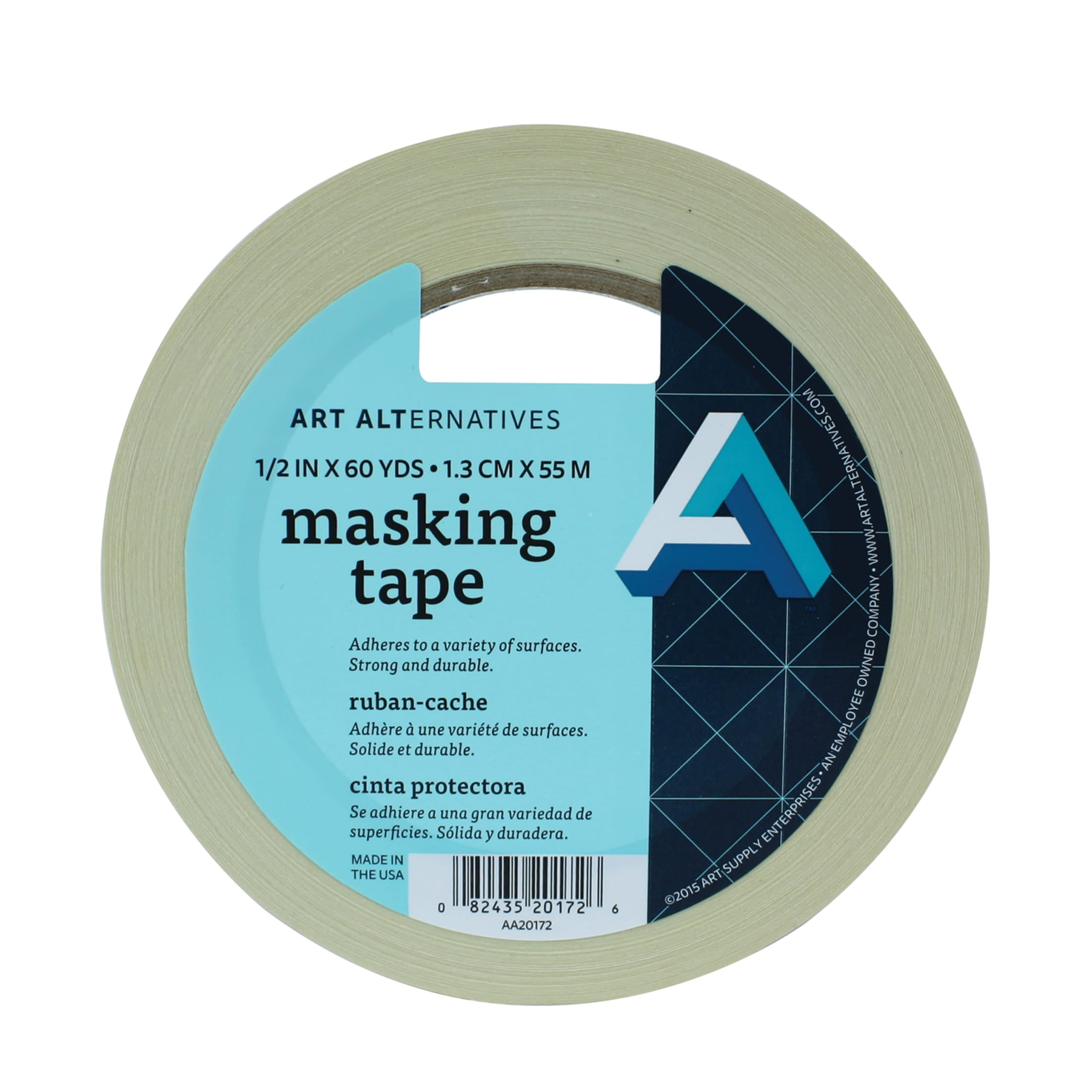 Art Alternatives Masking Tape 1/2 in x 60 yds. - Walmart.com