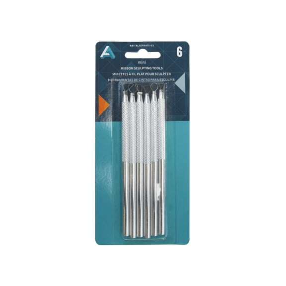 Art Alternatives Mini Ribbon Sculpting Tool Set, 6-Pieces