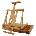 Art Alternatives Ravenna Tabletop Sketch Box Easel, Natural