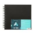 Art Alternatives SpiralBound Sketch Book, 7" x 7"