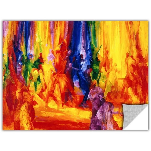 Art Appealz Bayo Iribhogbe "Dance 1, 2000" Removable Wall Art Graphic