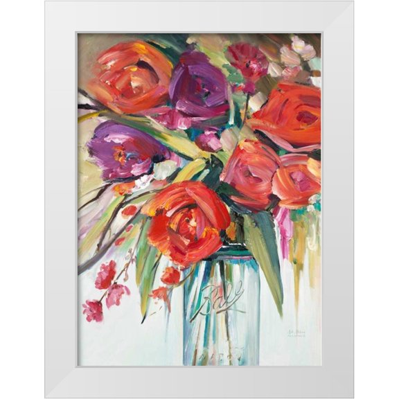 Art Atelier Alliance 11x14 White Modern Wood Framed Museum Art Print Titled - Mason Bloom 1