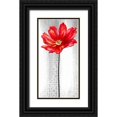 thumbnail image 1 of Art Atelier Alliance 11x18 Black Ornate Wood Framed with Double Matting Museum Art Print Titled - Metropolitan Bloom, 1 of 4