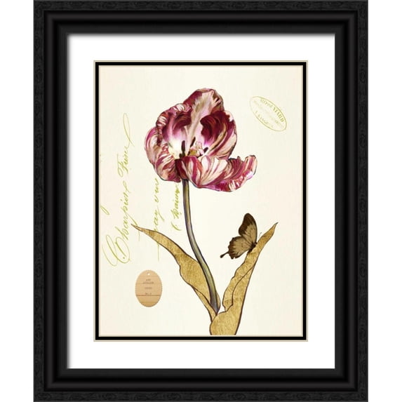 Art Atelier Alliance 15x18 Black Ornate Wood Framed with Double Matting Museum Art Print Titled - Art Atelier No.5