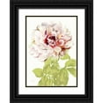thumbnail image 1 of Art Atelier Alliance 24x32 Black Ornate Wood Framed with Double Matting Museum Art Print Titled - Blushing Peony 2, 1 of 4
