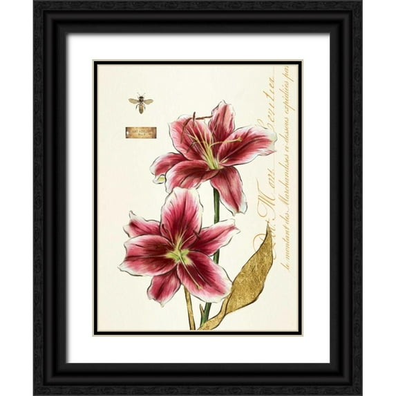 Art Atelier Alliance 25x32 Black Ornate Wood Framed with Double Matting Museum Art Print Titled - Art Atelier No.3