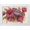 thumbnail image 1 of Art Atelier Alliance 32x23 White Modern Wood Framed Museum Art Print Titled - Garden Jaunts Panel, 1 of 4