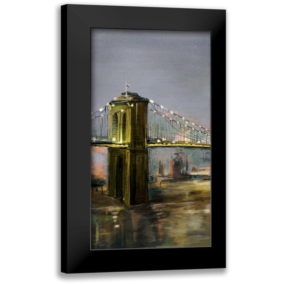 Art Atelier Alliance 9x14 Black Modern Framed Museum Art Print Titled - Metropolis 1