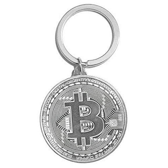 Art Attack Bitcoin Crypto Keychain