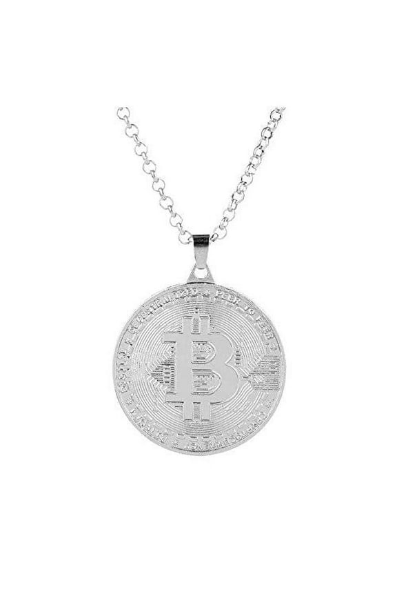 Bitcoin Crypto Necklace
