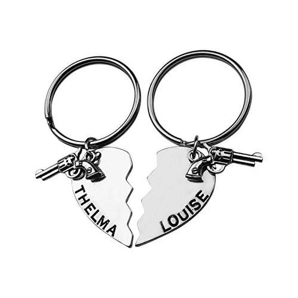 Thelma and Louise Keychains Available as a Set or a Single 
