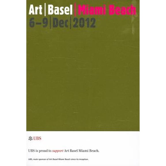 Pre-Owned Art, Basel, Miami Beach: The International Art Show/La Exposicion Internacional de Arte (Paperback) 3775733884 9783775733885
