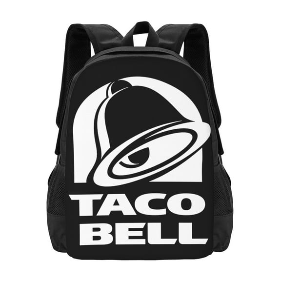 Art Bell With Taco Backpack Fashion Travel Backpack Laptop Backpack 16ch Simple And Large Capacity