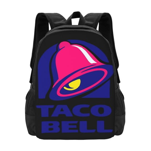 Art Bell With Taco Backpack Fashion Travel Backpack Laptop Backpack 16ch Simple And Large Capacity