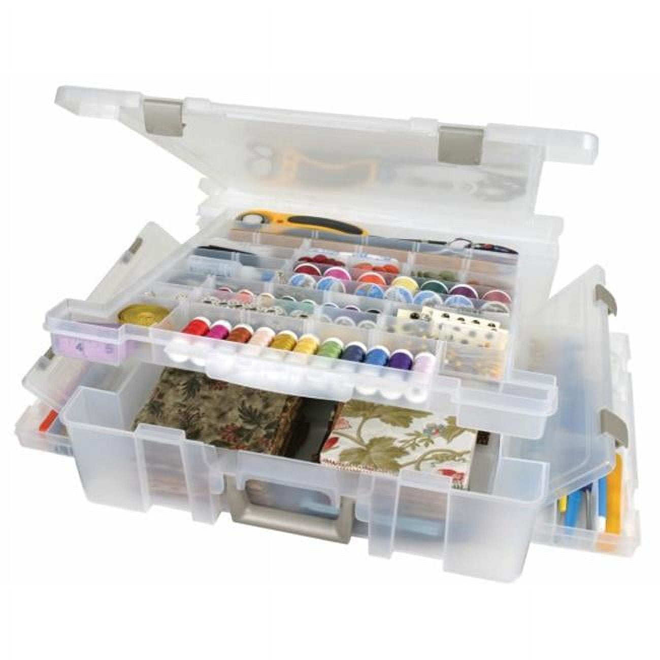 Cricut Cartridges Lot of 16 with Plastic ArtBin Storage Case