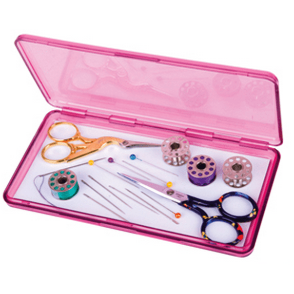 Art Bin Pocket Magnetic Box, Raspberry