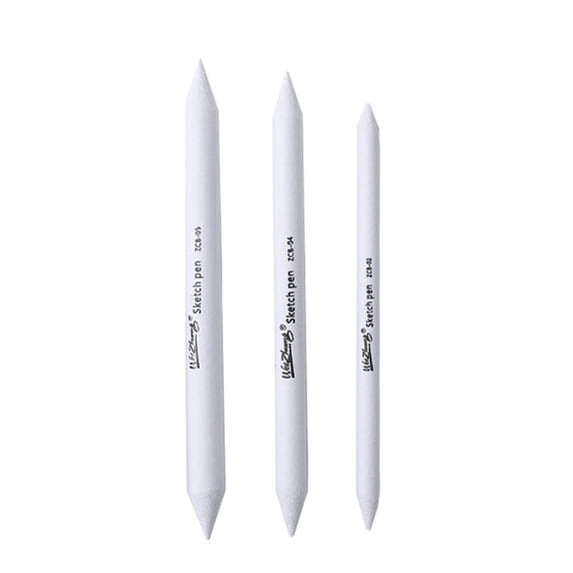Art Blenders, Paper Blending Stumps and Tortillions Sketch Art Drawing Art Tortillions Sandpaper Pencils