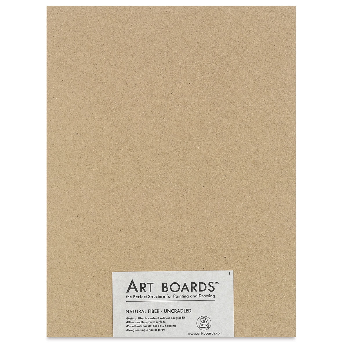 Art Boards Natural Fiber Painting Panel - 11" x 14" x 3/8", Uncradled ...