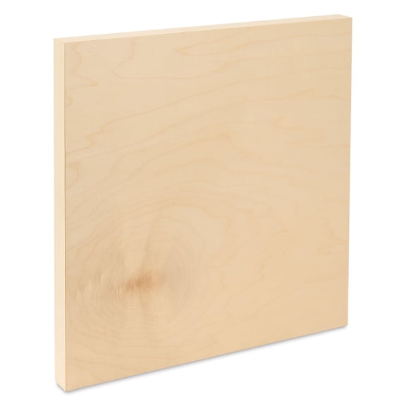 Art Boards Natural Maple Panel - 12" x 12", 1" Cradle