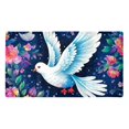 Art Bush with Doves Premium NonSlip Bath Tub Mat, Extra Long, Quick