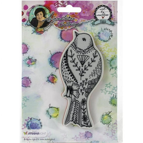 Art By Marlene 2.0 Animals Cling Stamp-Bird