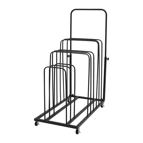 Art Canvas Storage Rack, Rolling Art Canvas Organizer for Art Studio, Artwork Storage Stand with Wheels (31.5*17.72in)