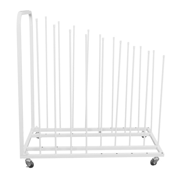 Art Canvas Storage Rack with Wheels, Painting Drying Rack, Storage Easel Display Stands for Drawing Board, Panel (31.4*17.7*29.1in)