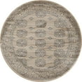 thumbnail image 1 of Art Carpet 21131 5 ft. Arbor Collection Anatolia Woven Round Area Rug, Beige, 1 of 3
