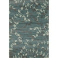 thumbnail image 1 of Art Carpet 24866 4 x 6 ft. Milan Collection Eucalyptus Woven Area Rug, Aqua, 1 of 3