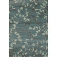 thumbnail image 1 of Art Carpet 24927 7 x 9 ft. Milan Collection Eucalyptus Woven Area Rug, Aqua, 1 of 3