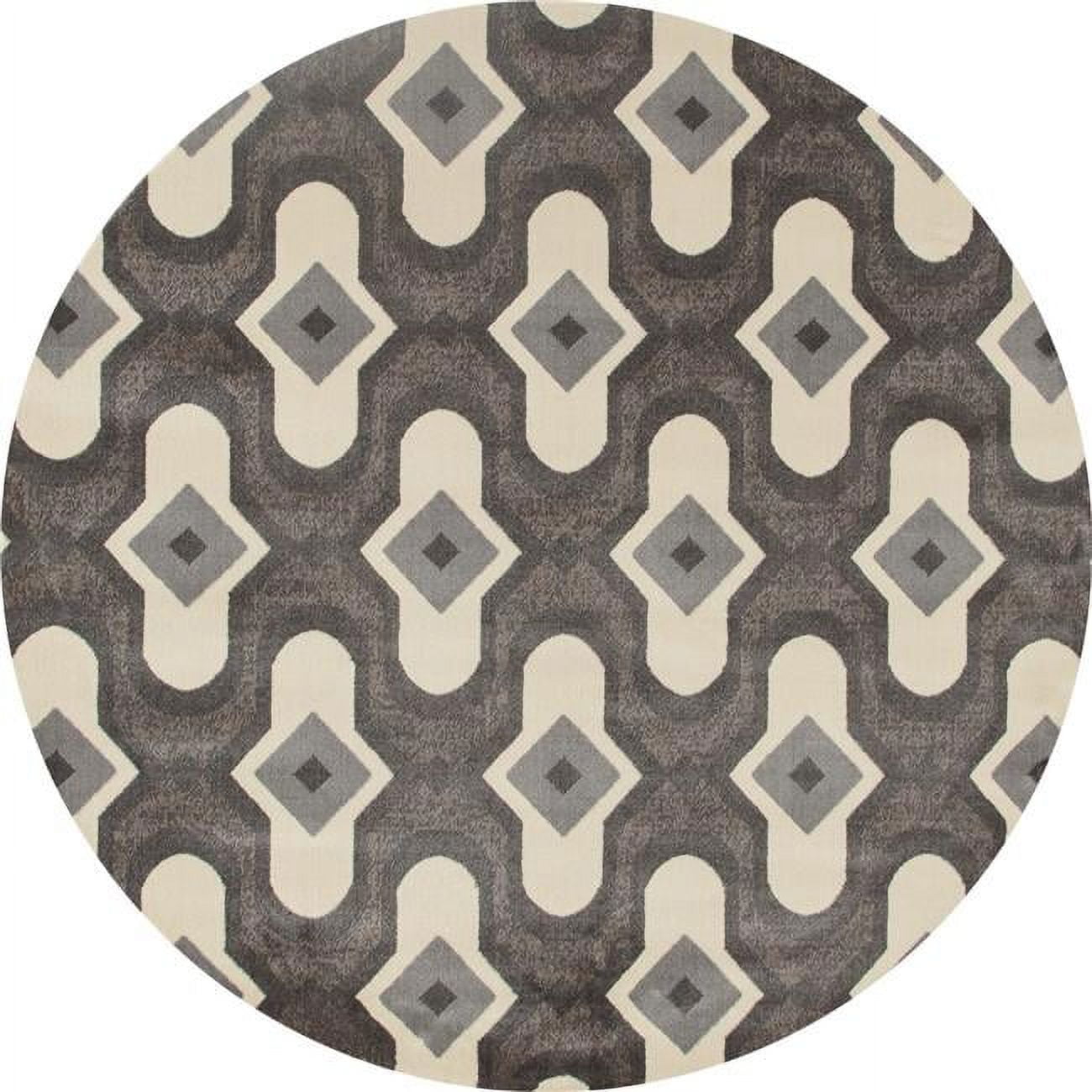 Art Carpet 25085 5 ft. Troy Collection Protector Woven Round Area Rug ...