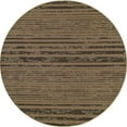 thumbnail image 1 of Art Carpet 30829 8 ft. Plymouth Collection Complete Flat Woven Indoor & Outdoor Round Area Rug, Beige, 1 of 4