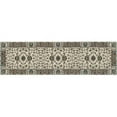 thumbnail image 1 of Art Carpet 841864104844 2 x 8 ft. Kensington Collection Jacobean Border Woven Area Rug, Ivory, 1 of 3
