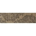 thumbnail image 1 of Art Carpet 841864107708 2 x 8 ft. Bastille Collection Large Damask Border Woven Area Rug, Beige, 1 of 4